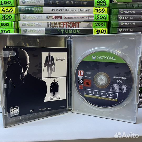 Hitman the complete edition steelbook xbox one