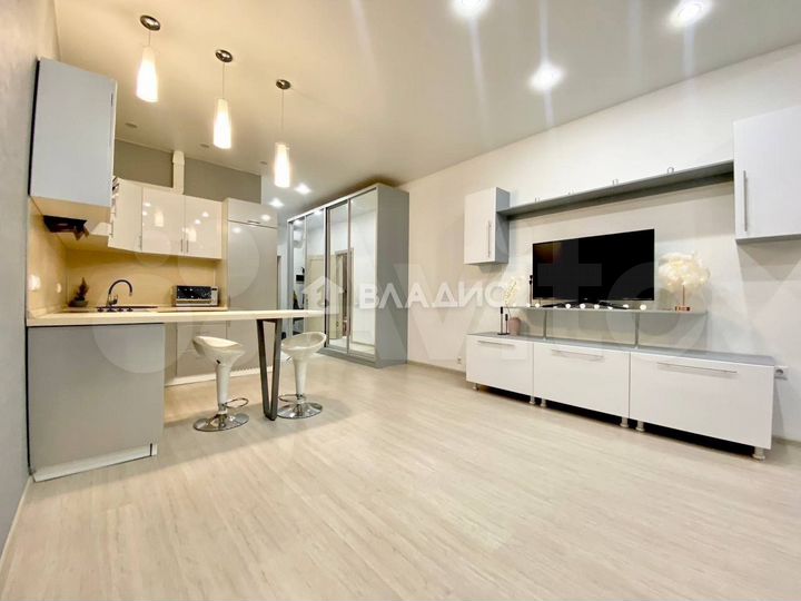 1-к. апартаменты, 42 м², 7/12 эт.