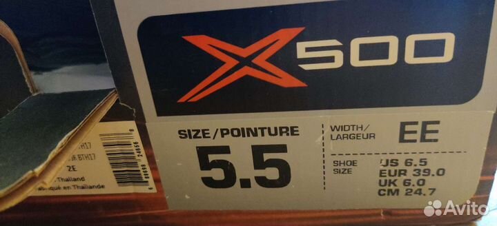 Хоккейные коньки bauer 39 размер X500