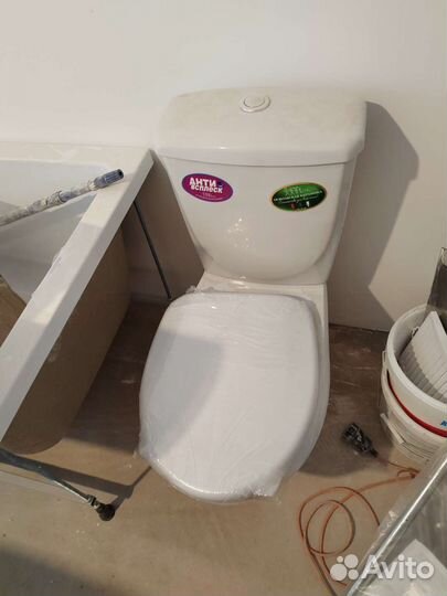 Унитаз от застройщика