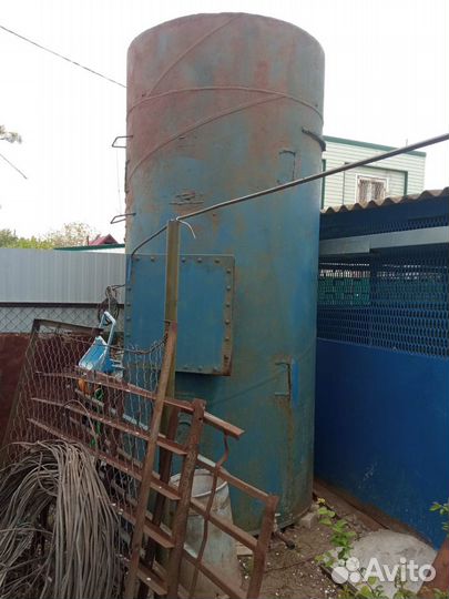 Бочка железная металлическая