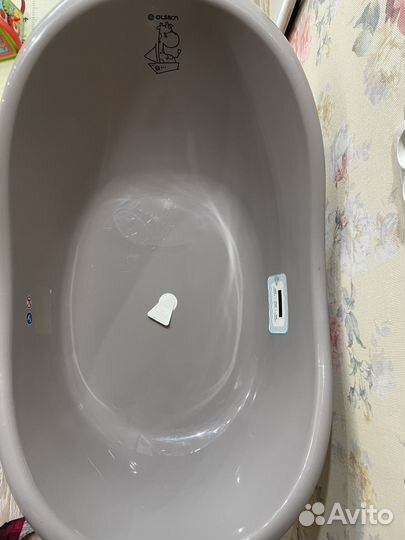 Ванна детская с термометром