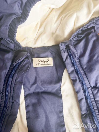 Зимний комбинезон для мальчика 62