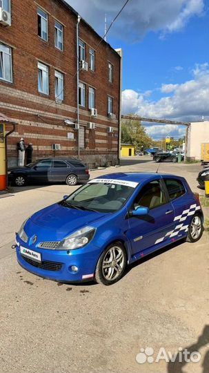 Renault Clio RS 2.0 МТ, 2008, 110 000 км