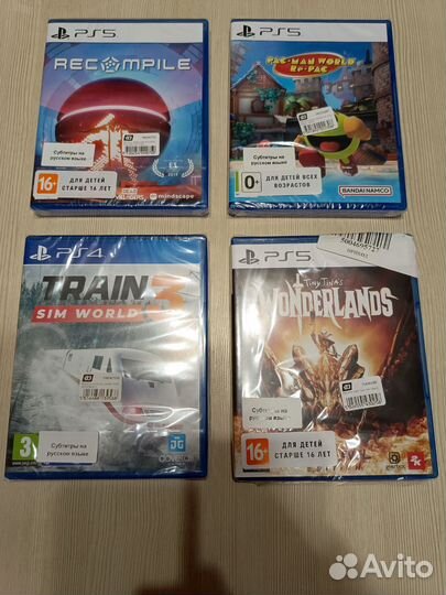 Игры ps4 ps5 диски Sony PlayStation