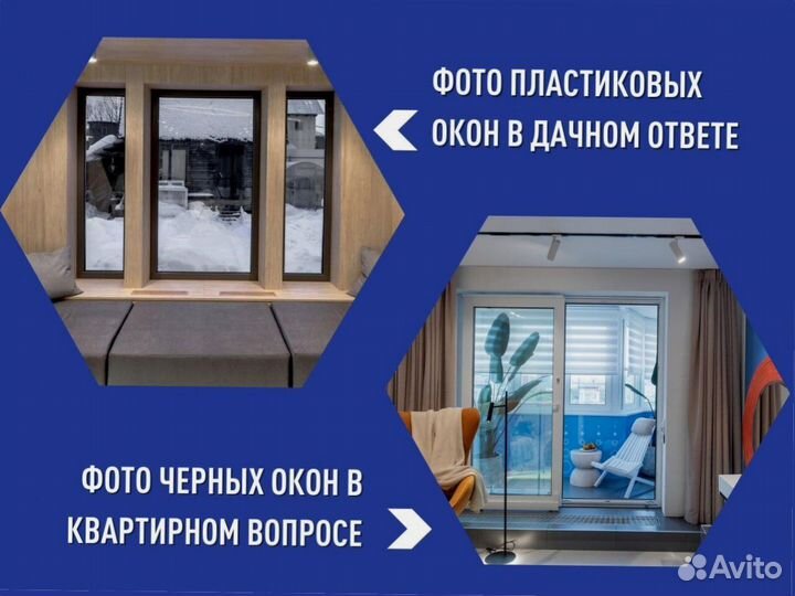 Готовое пластиковое окно, 600х400 мм