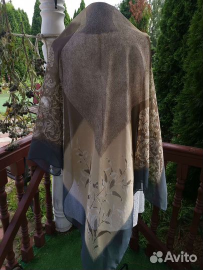 Большой шифоновый платок