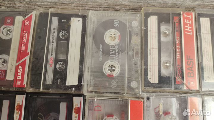 Кассеты для магнитофона