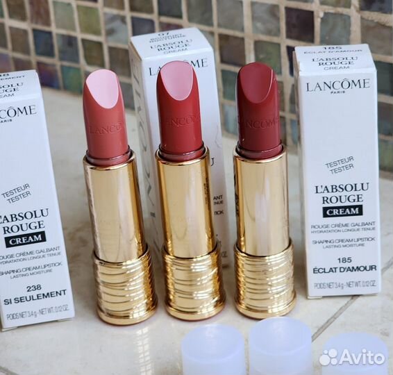 Lancome Губная помада L'ablosu rouge cream