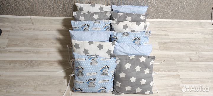 Бортики в детскую кроватку