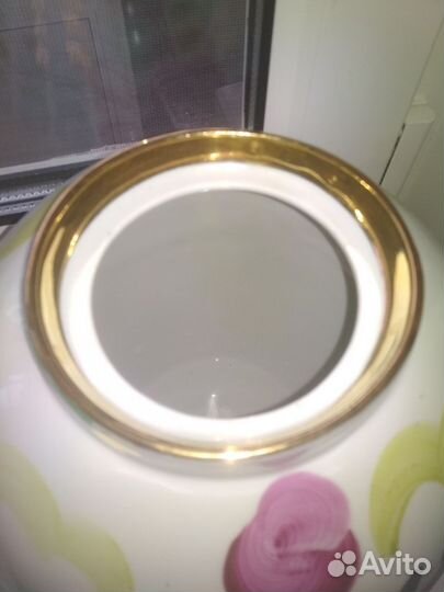 Чайник заварочный доливной фарфоровый СССР