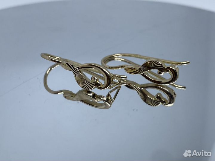 Золотые серьги СССР