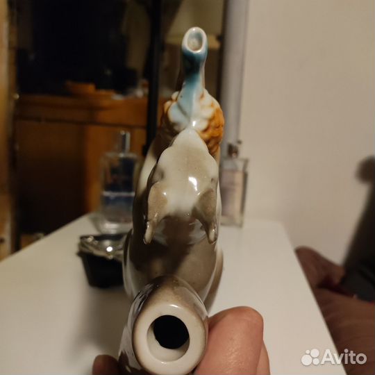 Поильник, штоф фарфор. монголия. 1960е