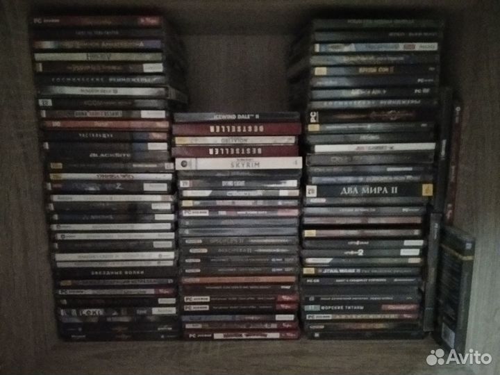 Коллекция игр на CD и DVD дисках для компа