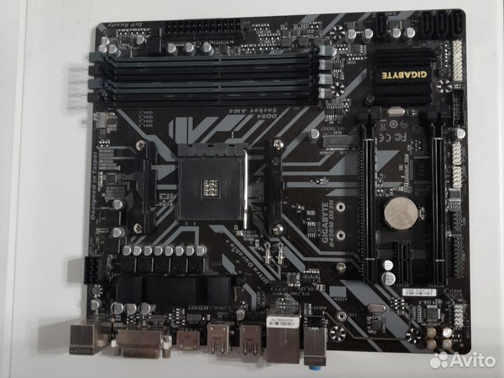 Материнская плата Gigabyte b450m ds3h
