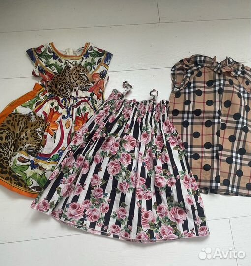 Платье сарафаны Dolce & Gabbana, Burberry