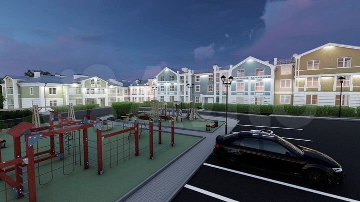 2-к. квартира, 82,5 м², 2/3 эт.