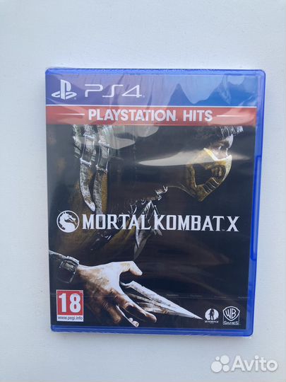Mortal kombat X ps4 новый диск