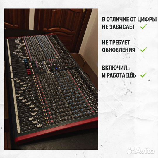 Аналоговый микшер Allen Heath ZED 436 32 ch