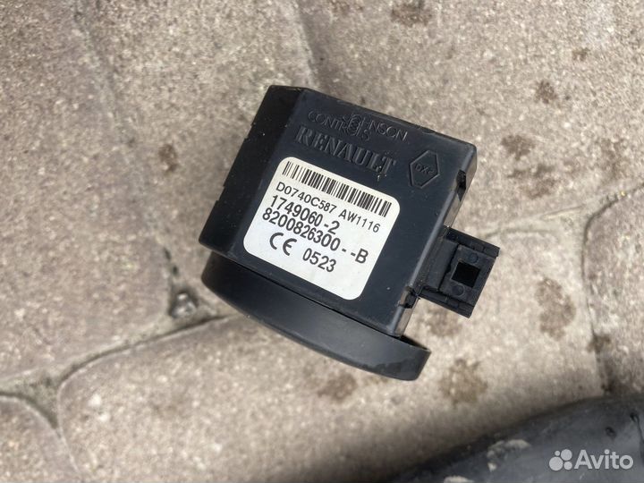 Иммобилайзер Renault duster 1