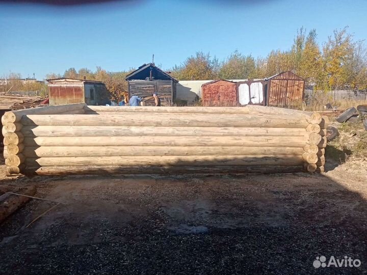 Срубы из бревна