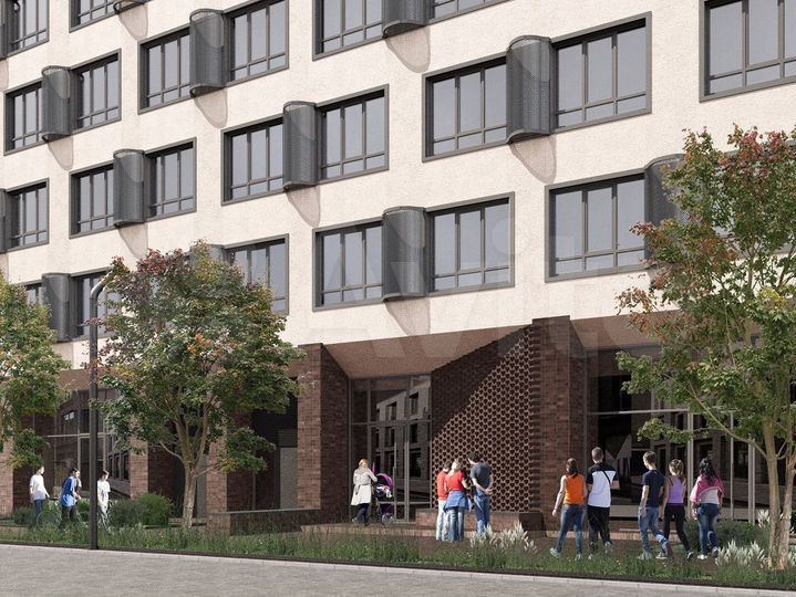 2-к. квартира, 41,5 м², 3/19 эт.