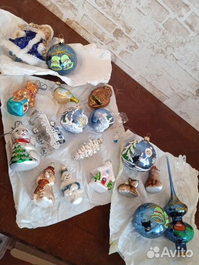 Ёлочные новогодние игрушки