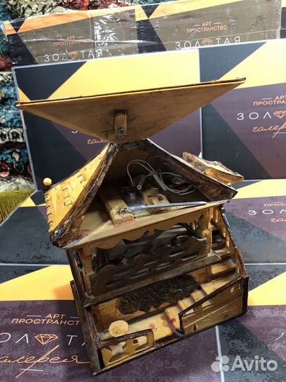 Шкатулка Дом Ручная работа