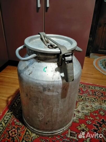 Фляга алюминиевая бу 40л