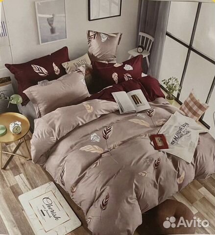 Комплект постельного белья сатин 1,5