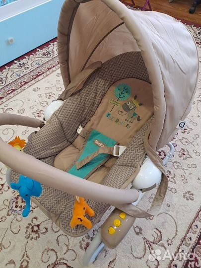 Шезлонг детский babyton