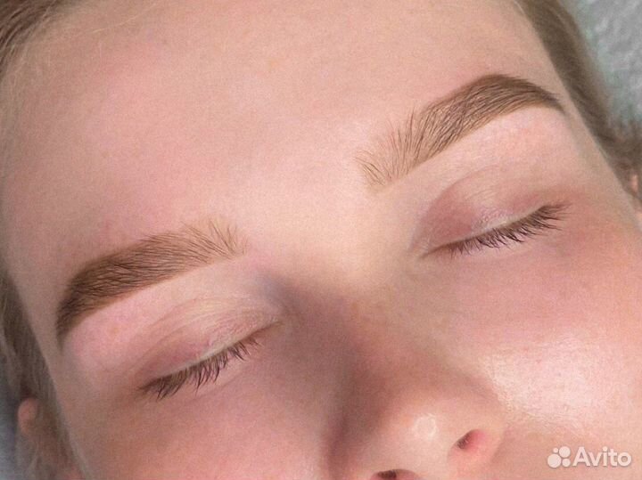 Брови ламинирование бровей ресниц оформление