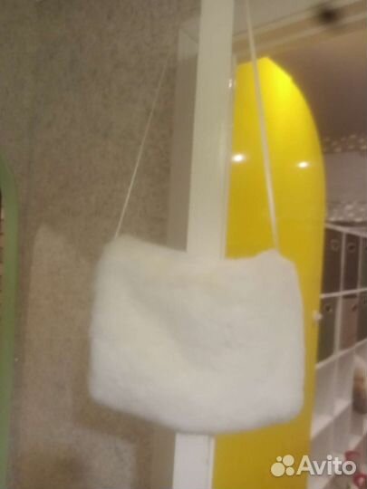 Муфта меховая на руки новая