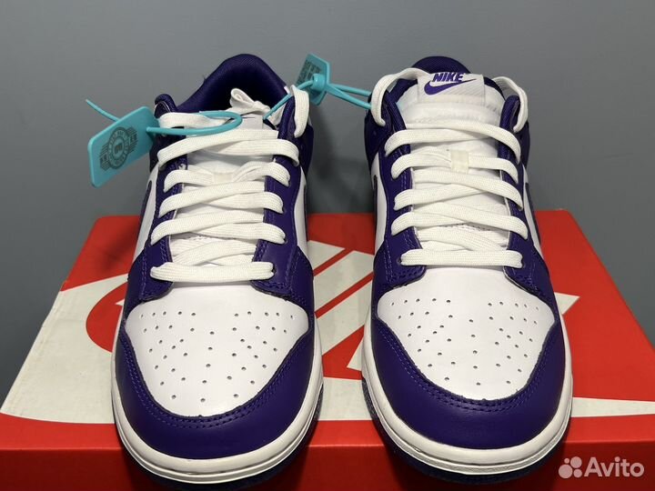 Nike Dunk Low оригинал Retro Court Purple