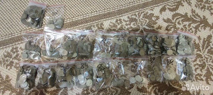 10 копеек СССР 1961-1990 г.в