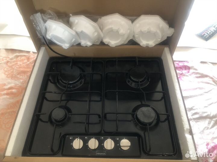Газовая варочная панель 4 конфорки