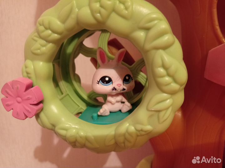 Littlest Pet Shop, дом на дереве с питомцами