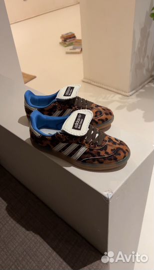 Adidas samba wales bonner leopard