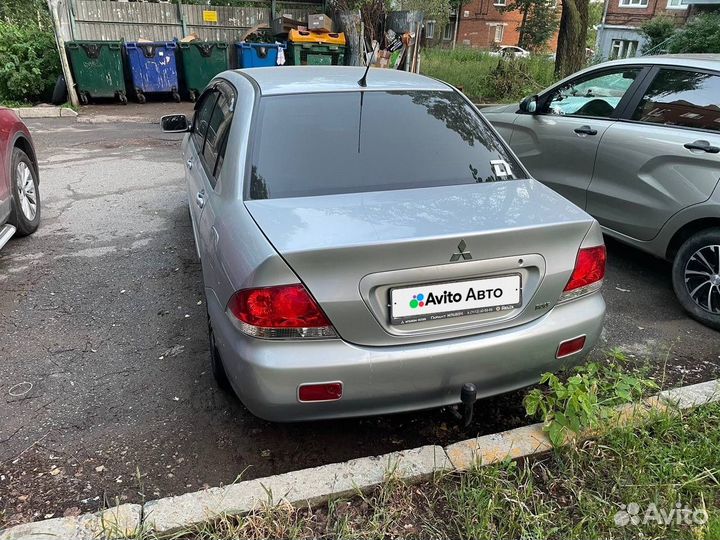 Mitsubishi Lancer 1.6 AT, 2005, 199 000 км