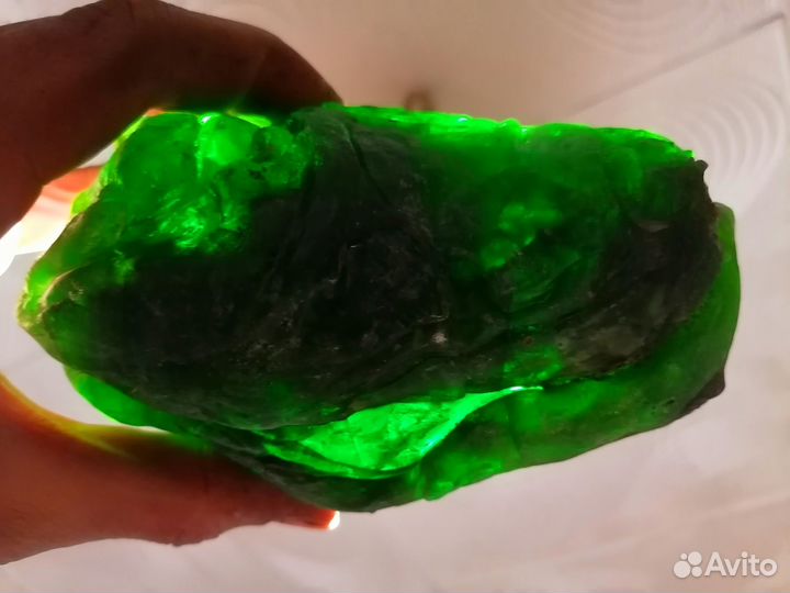 Тектит индошинит, магнитный, кристалл-метеорит