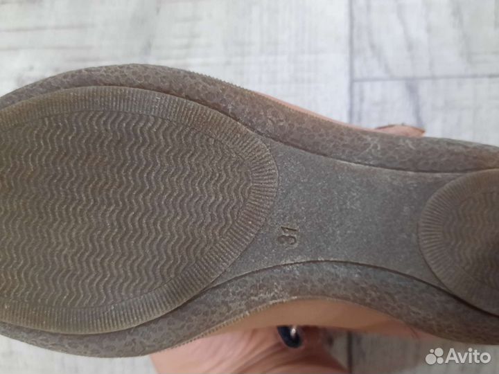 Балетки туфли для девочки 31 натуральная кожа