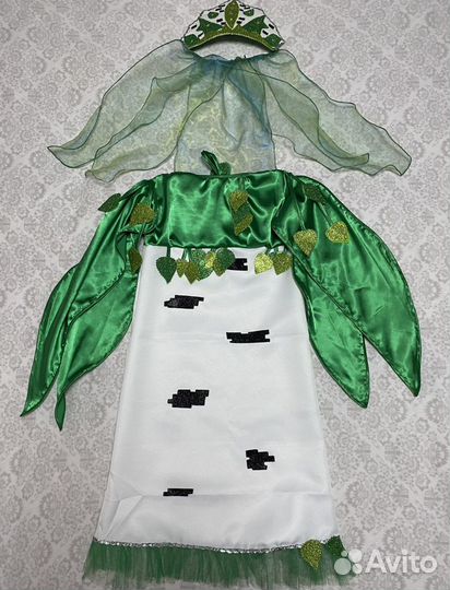 Карнавальный костюм Березка 4-6 л прокат