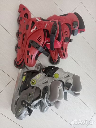 Ролики детские, раздвижные, размер 30-33