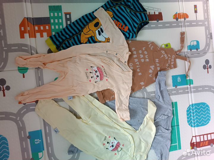 Вещи пакетом для мальчика 68-74