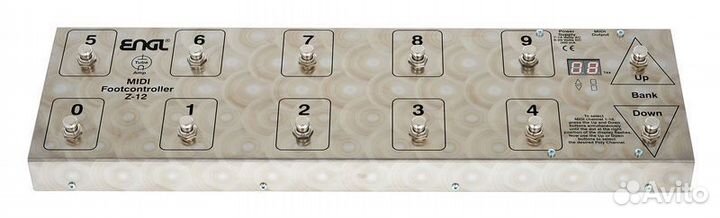 Ножной переключатель engl Z12