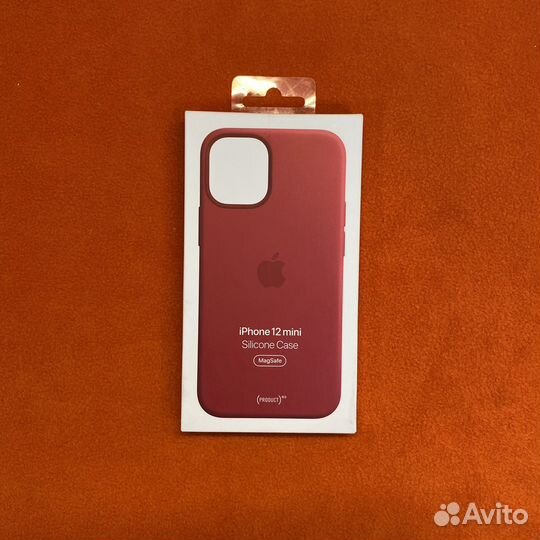 iPhone 12 mini Silicone Case Red (New)
