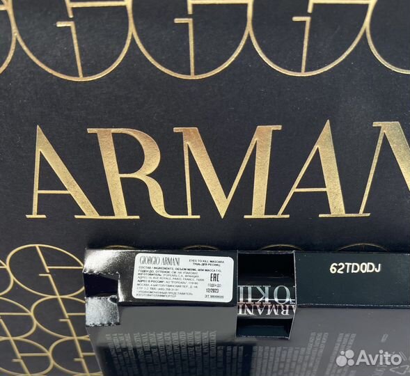 Giorgio armani eyes to kill classico тушь