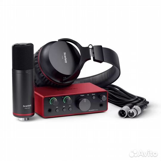 Студийный комплект focusrite Scarlett Solo Studio
