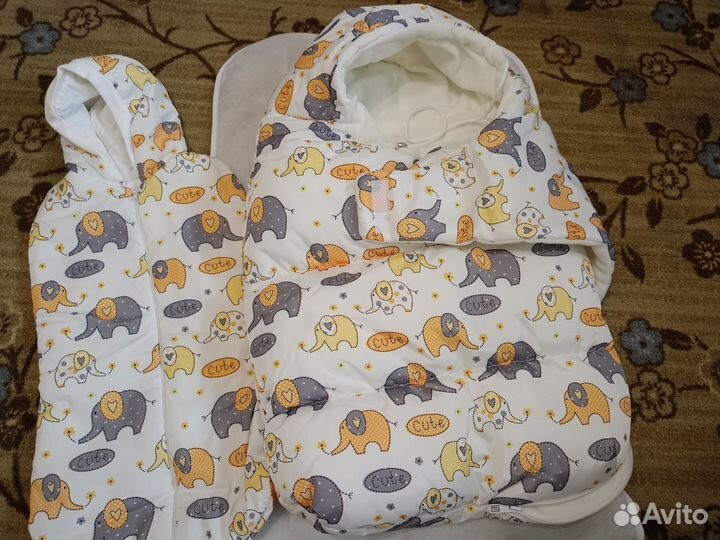 Конверт на выписку зимний