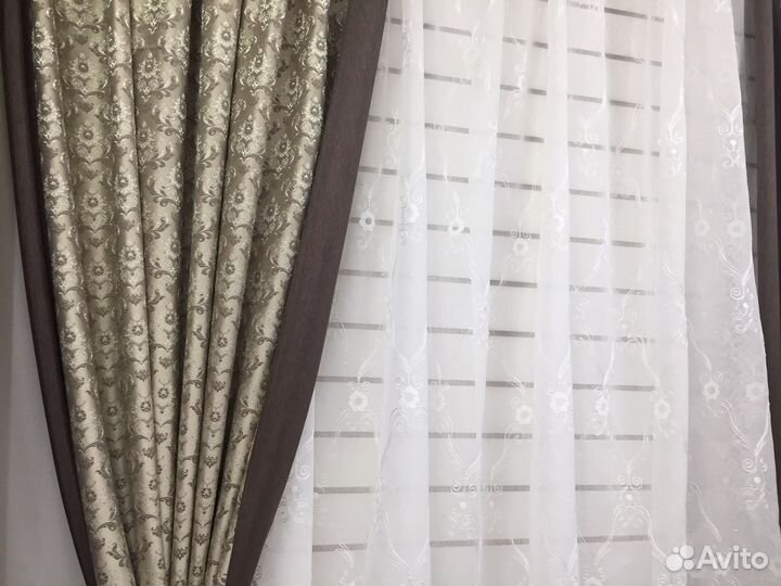 Пошив штор, тюли. Срочный пошив